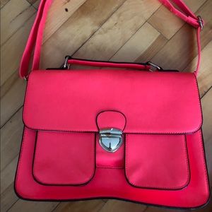 Aldo neon pink bag